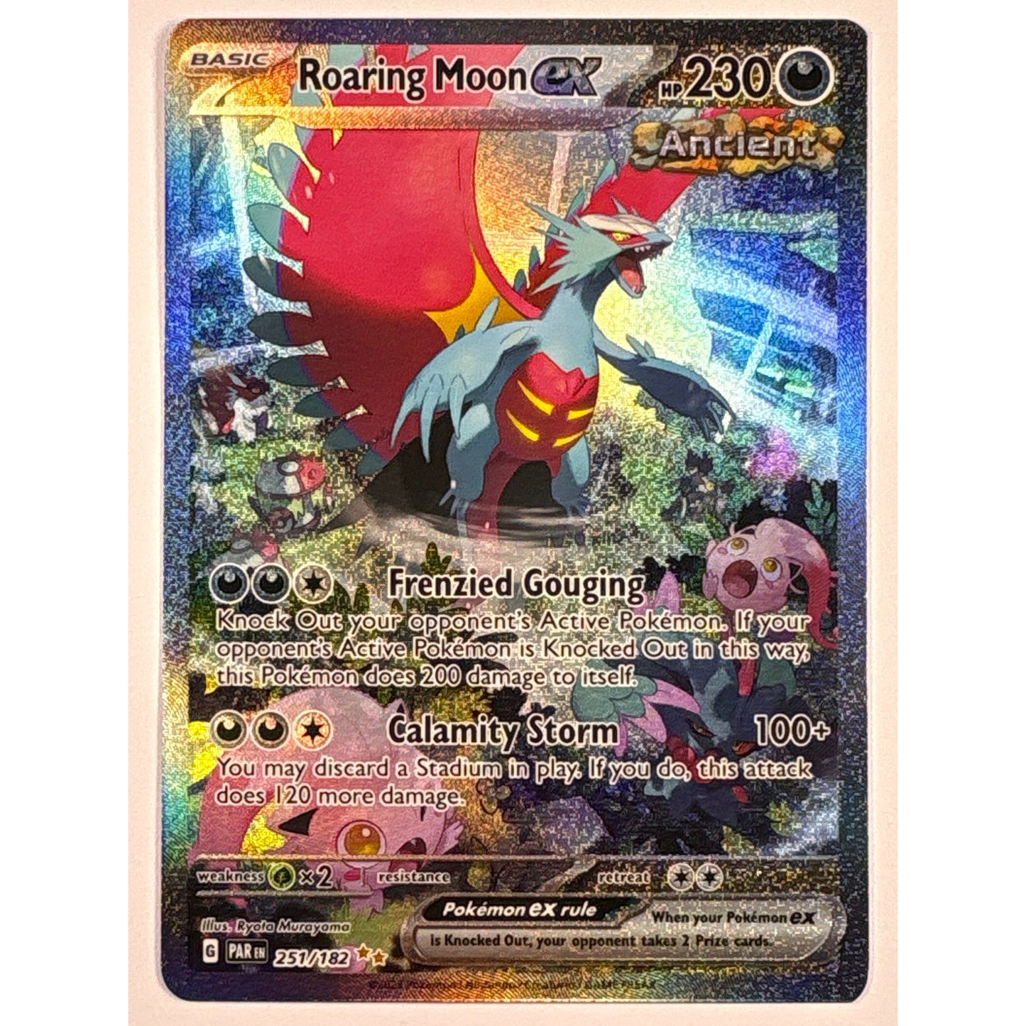 Roaring Moon ex Holo Special Rare 251/182
