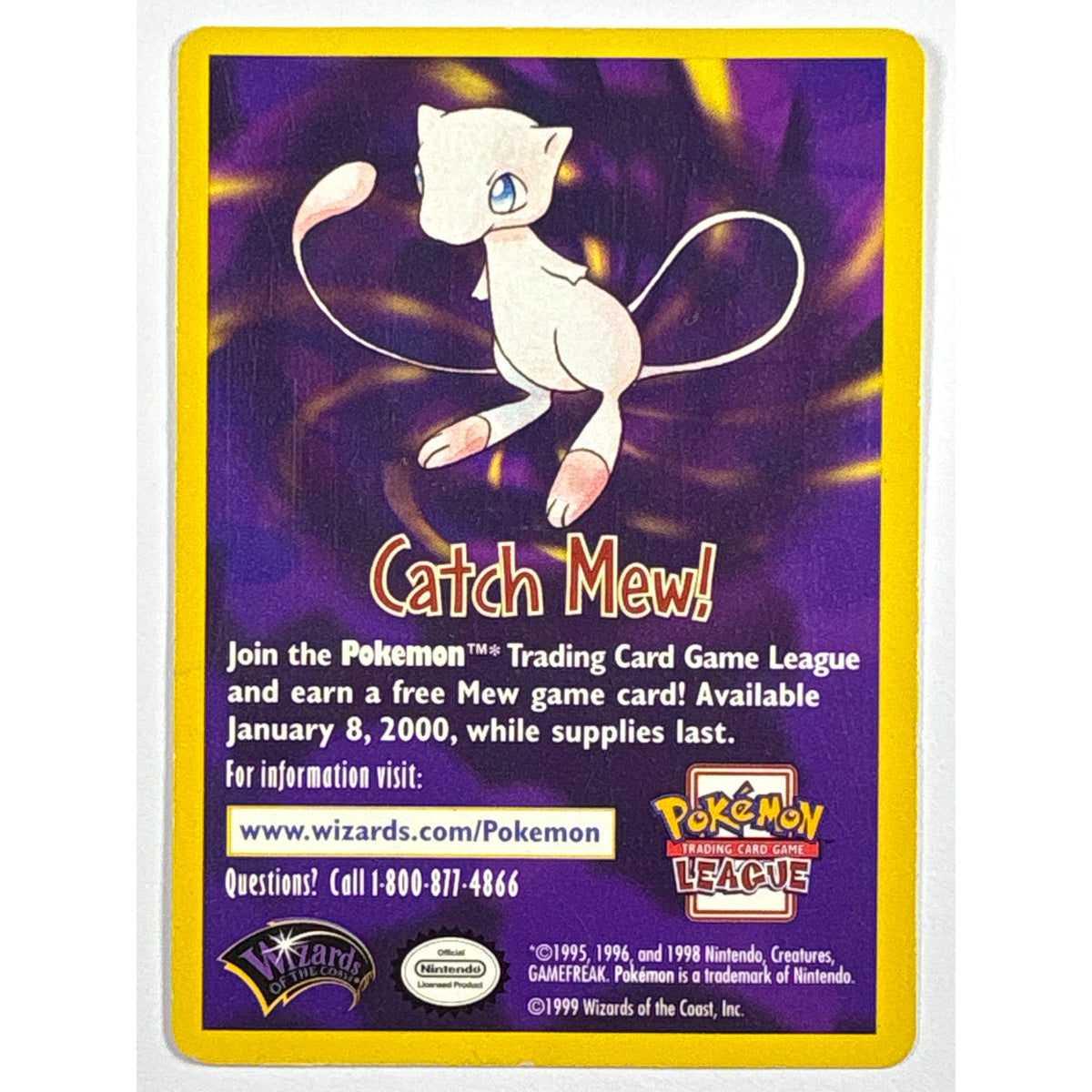 Pokémon The Movie Catch Mew! Promo | Local Legends Cards & Collectibles
