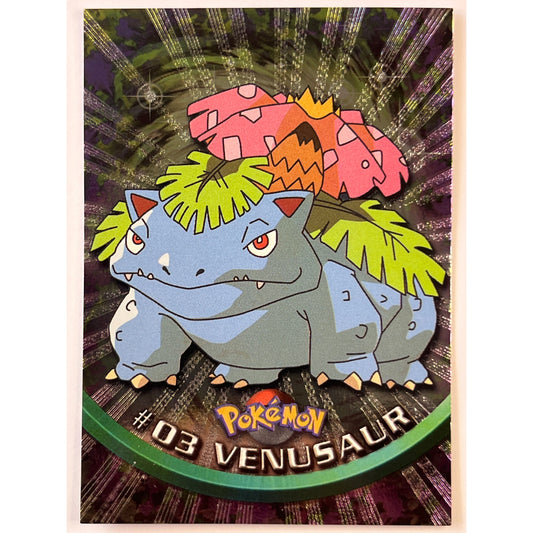 1999 Topps Venasaur Textured Holo #3