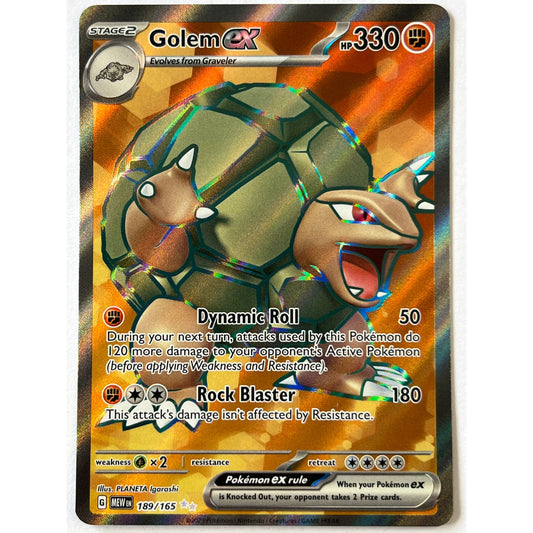 Golem EX Ultra Rare 189/165