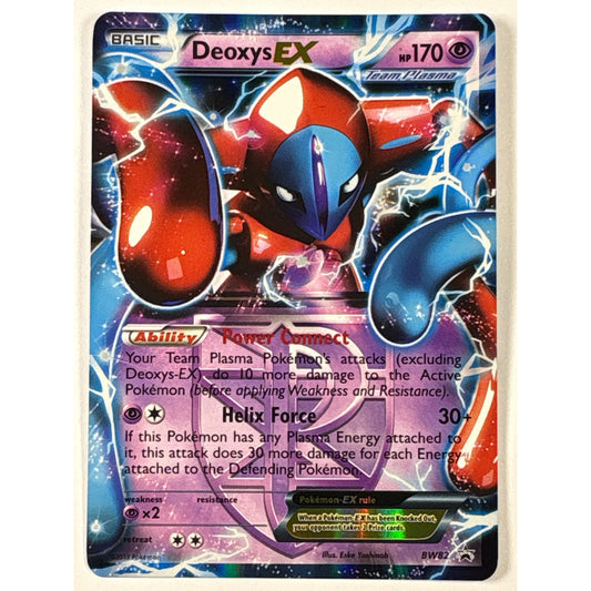 Deoxys EX Holo Black Star Promo BW82 | Local Legends Cards & Collectibles