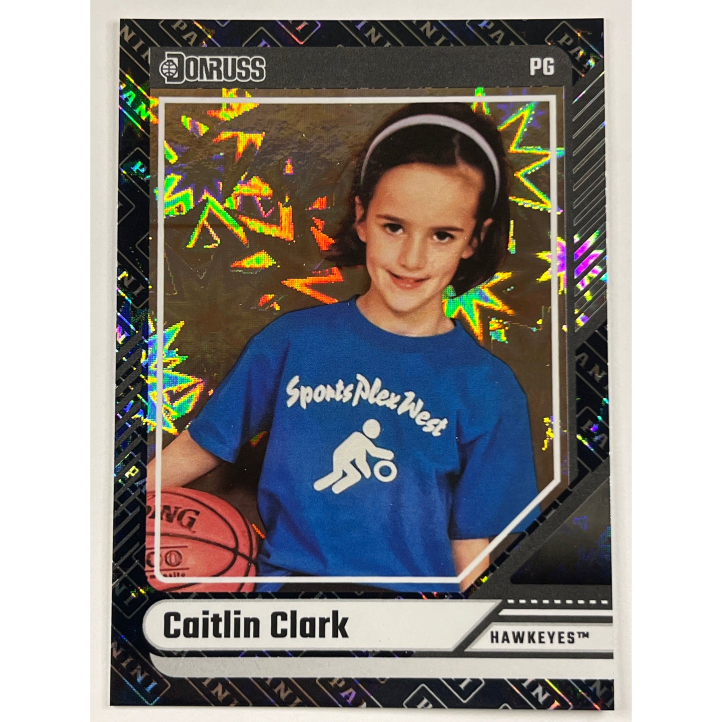 2024 Caitlin Clark Collection Black Explosive Holo