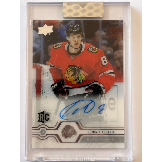 2019-20 Clear Cut Dominik Kubalik RC Auto Encased