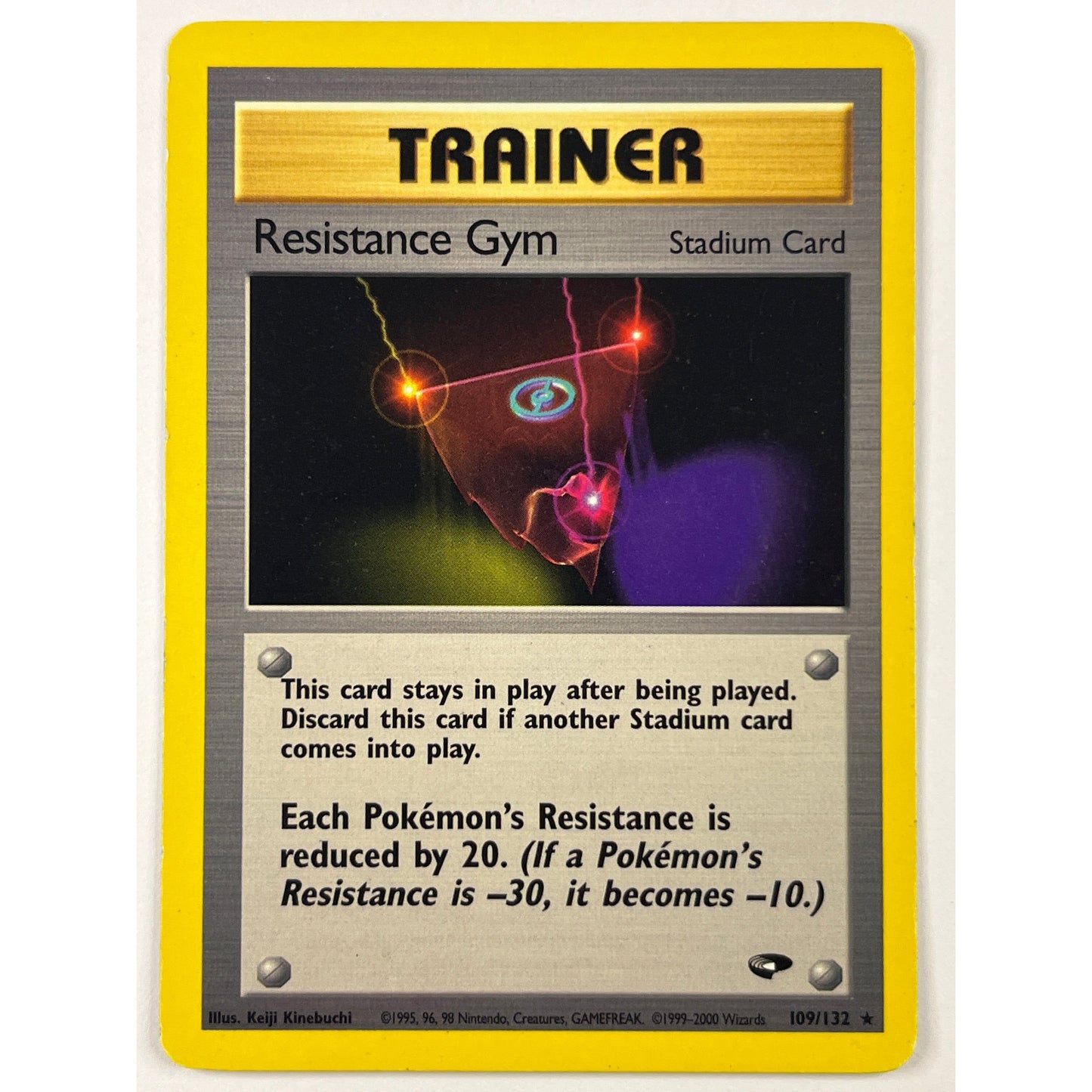 Resistance Gym Non Holo Rare 109/132