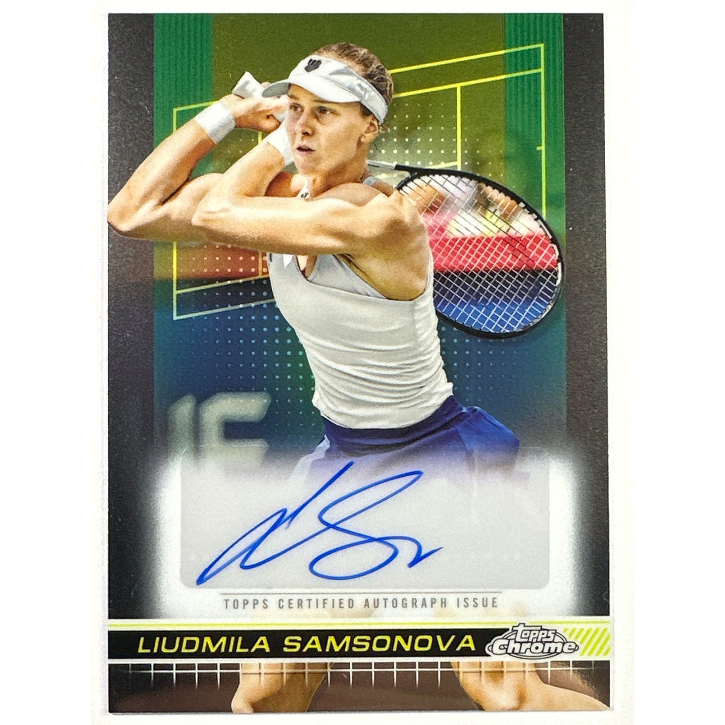2024 Topps Chrome Liudmila Samsonova Autograph | Local Legends Cards & Collectibles