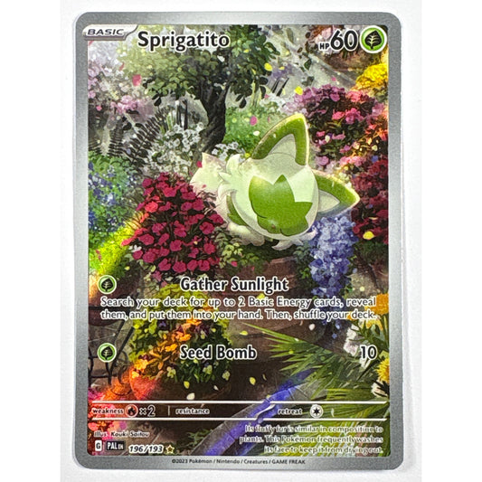 Sprigatito Holo Illustration Rare 196/193 | Local Legends Cards & Collectibles