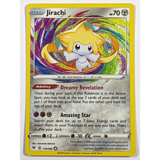 Jirachi Holo Amazing Rare 119/185 | Local Legends Cards & Collectibles