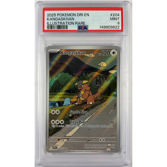 Kangaskhan Holo Illustration Rare 204/182 PSA 9 MINT