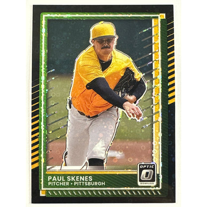 2025 Donruss Optic Paul Skenes Black Disco SSP | Local Legends Cards & Collectibles