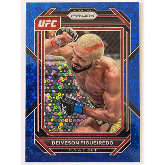 2023 Prizm Deiveson Figueiredo Blue Disco Prizm /25