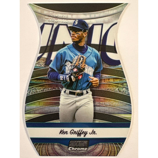 2024 Topps Stadium Club Chrome Ken Griffey JR. Triumvirates Nickname Refractor | Local Legends Cards & Collectibles