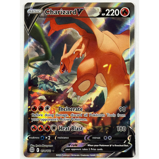 Charizard V Holo Alt Art Ultra Rare 154/172