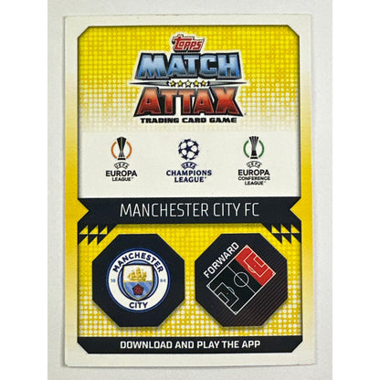 2022-23 Topps Match Attax Erling Haaland Limited Edition Neon Holo | Local Legends Cards & Collectibles