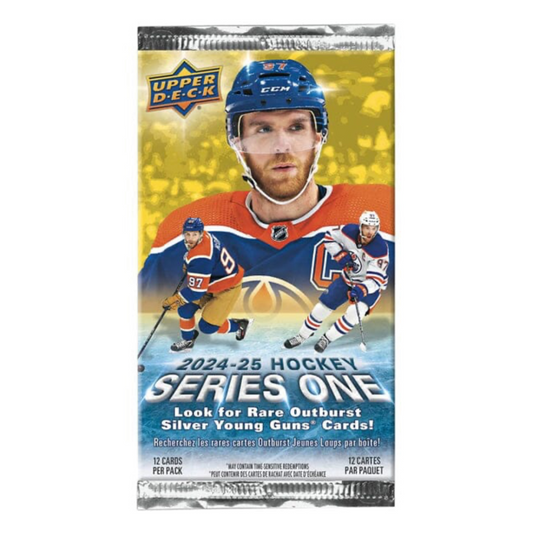 2024-25 Upper Deck Series 1 NHL Hockey Retail Pack