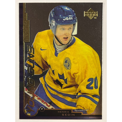 1998-99 Upper Deck Henrik Sedin Young Guns