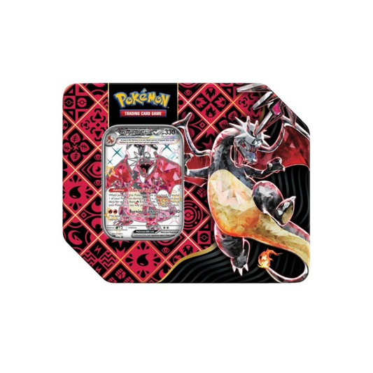 Pokémon Paldean Fates Shiny Charizard EX Promo Tin