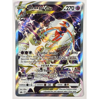 Deoxys VSTAR Holo Galarian Gallery GG46/GG70