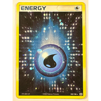 Water Energy Holo Rare 103/106 | Local Legends Cards & Collectibles