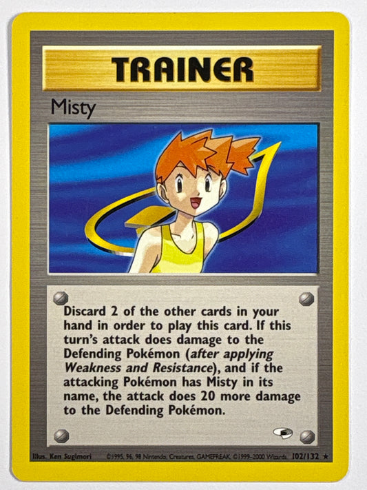 Misty Non Holo Rare 102/132