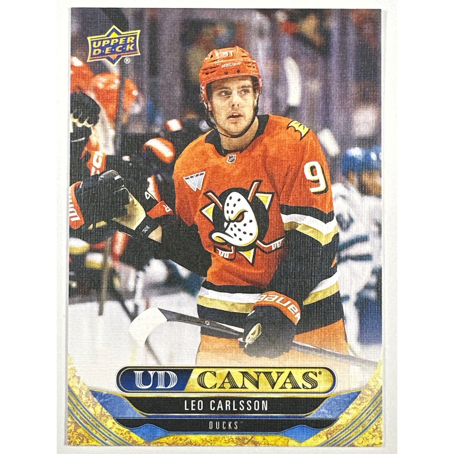 2024-25 Upper Deck Extended Series Leo Carlsson UD Canvas | Local Legends Cards & Collectibles