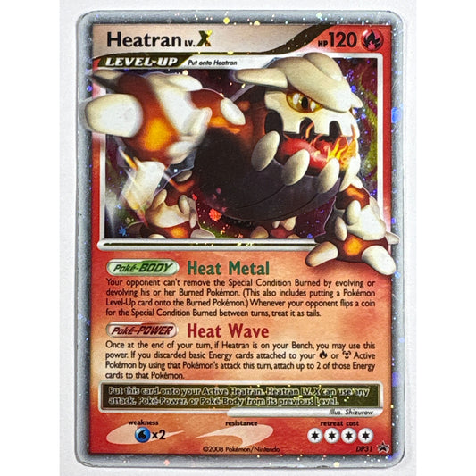 Heatran LV.X Holo Black Star Promo DP31 | Local Legends Cards & Collectibles