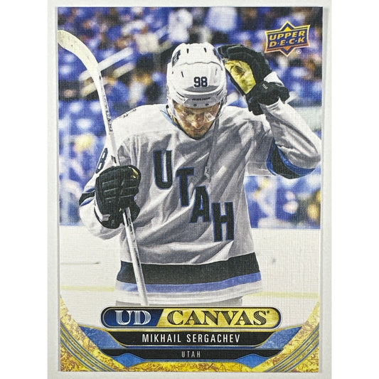 2024-25 Upper Deck Extended Series Mikhail Sergachev UD Canvas | Local Legends Cards & Collectibles