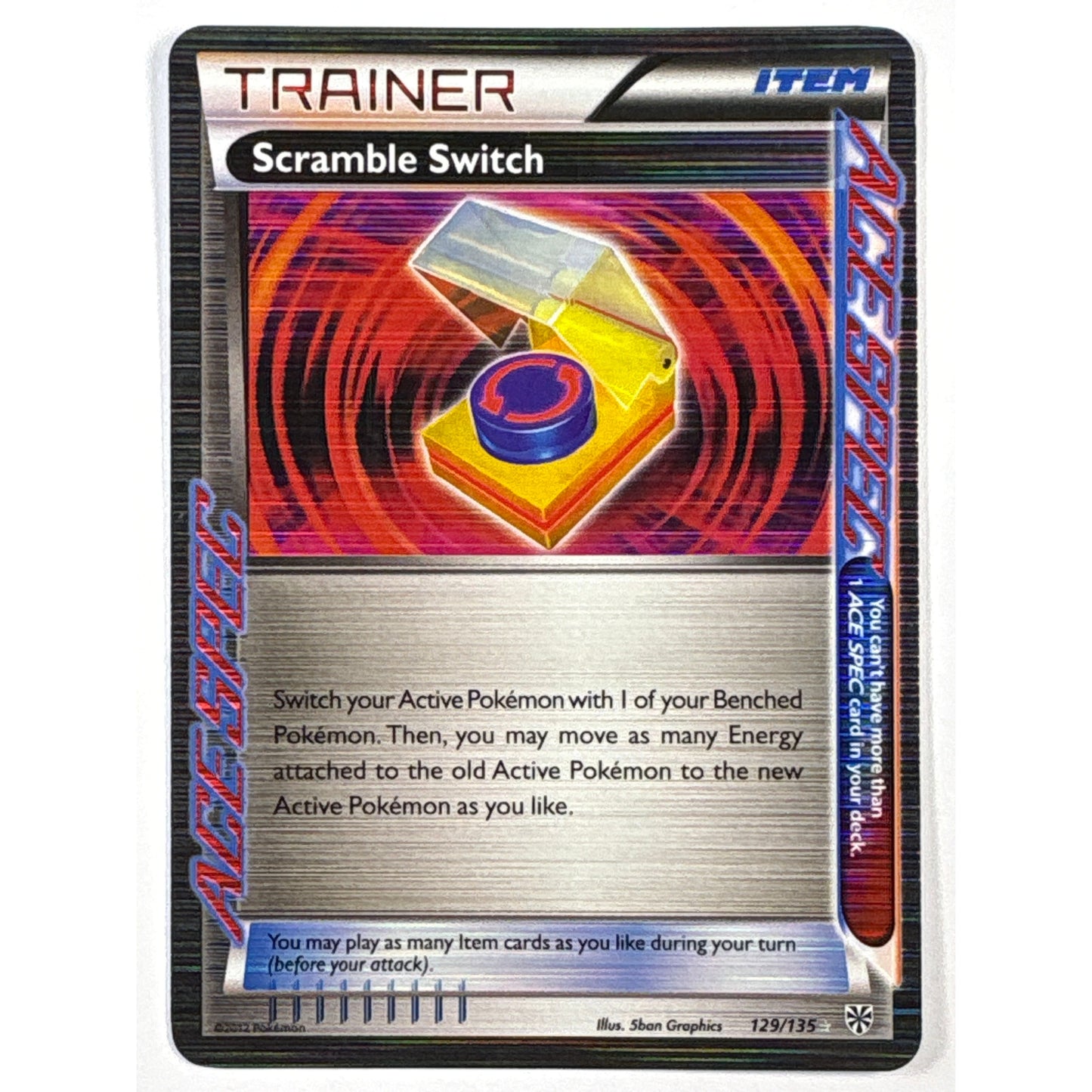 Scramble Switch Holo ACE SPCE Rare 129/135 | Local Legends Cards & Collectibles