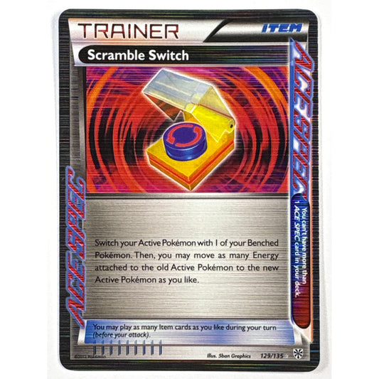 Scramble Switch Holo ACE SPCE Rare 129/135 | Local Legends Cards & Collectibles