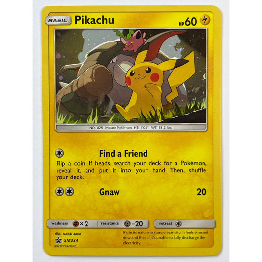 Pikachu Black Star Promo Holo SM234