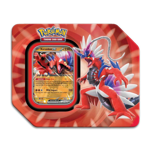 Pokemon Paldea Legends Koraidon EX Collectors Tin