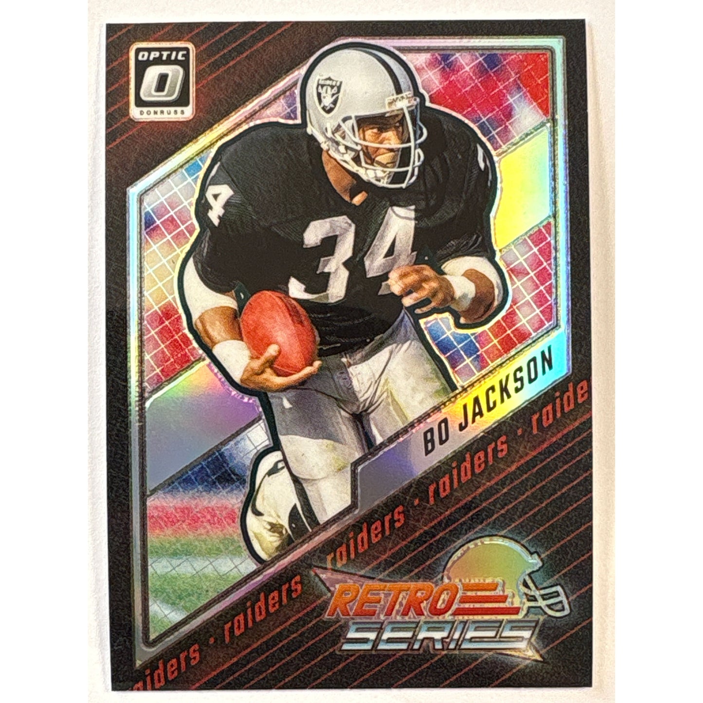 2023 Donruss Optic Bo Jackson Retro Series Holo | Local Legends Cards & Collectibles