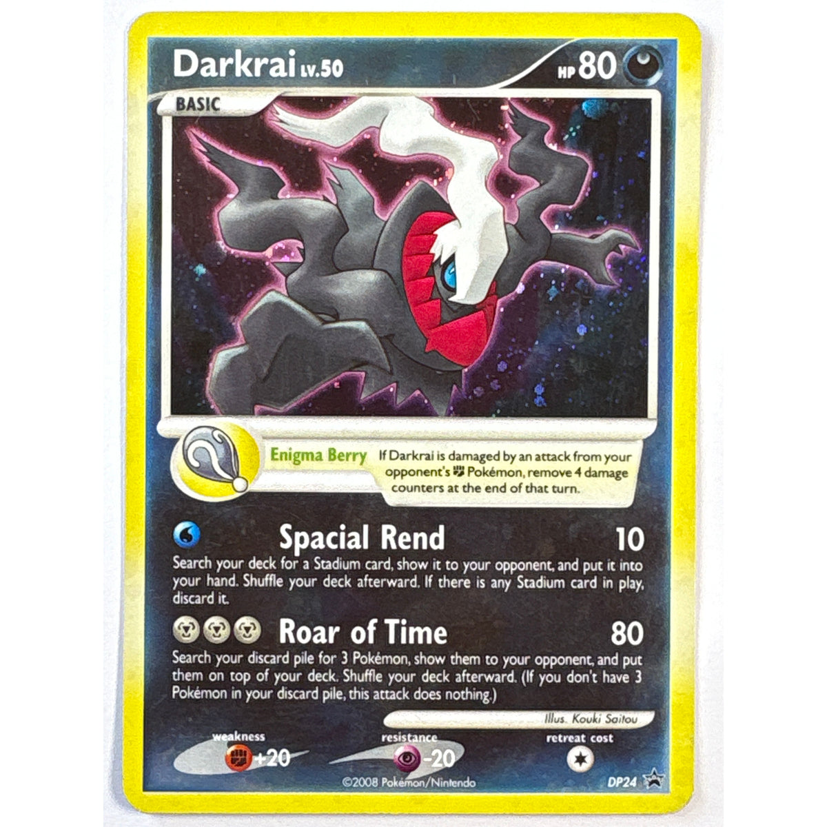 Darkrai LV. 50 Holo Black Star Promo DP24 | Local Legends Cards & Collectibles