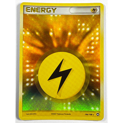 Lightning Energy Holo Rare 106/108