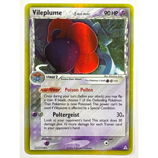 Vileplume Reverse Holo Rare 17/110 | Local Legends Cards & Collectibles