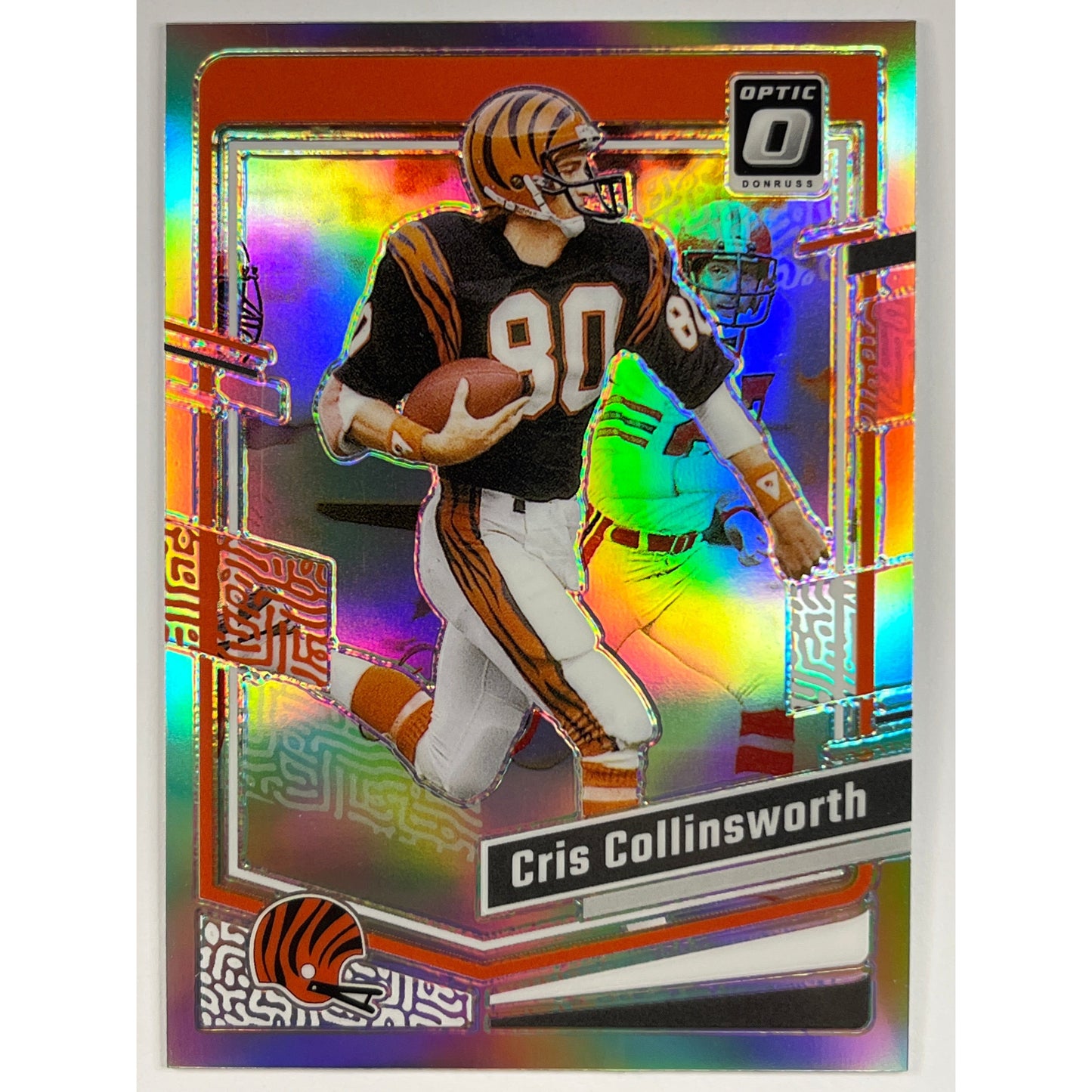 2023 Donruss Optic Chris Collinsworth Silver Holo