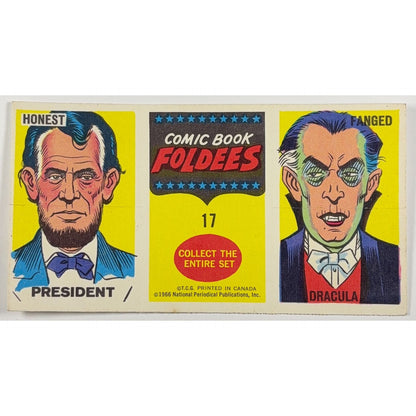 1966 Topps Comic Book Foldees Batman RC | Local Legends Cards & Collectibles