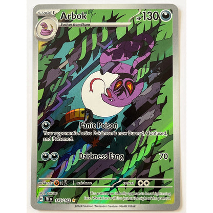 Arbok Holo Illustration Rare 176/162