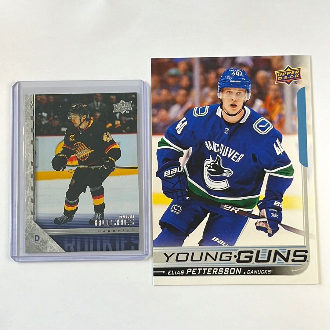 2018-19 Series 1 Elias Pettersson Young Guns Jumbo