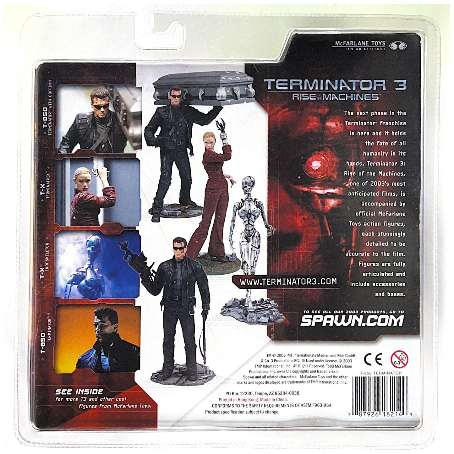 T-3 Terminator Rise of the Machines T-850 Terminator Action Figure