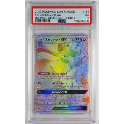 Gardevoir Holo Secret Rare 159/147 PSA 5 EXCELLENT | Local Legends Cards & Collectibles