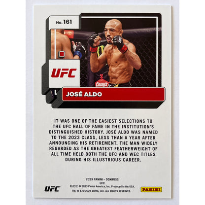 2023 Donruss Jose Aldo Gold Holo /10