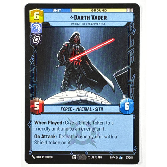 Star Wars Unlimited Darth Vader Twilight of the Apprentice | Local Legends Cards & Collectibles