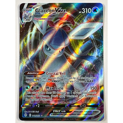 Glaceon VMAX Holo Ultra Rare 041/203
