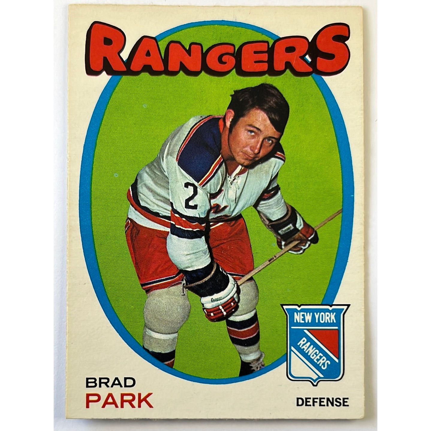 1971-72 O-Pee-Chee Brad Park #40