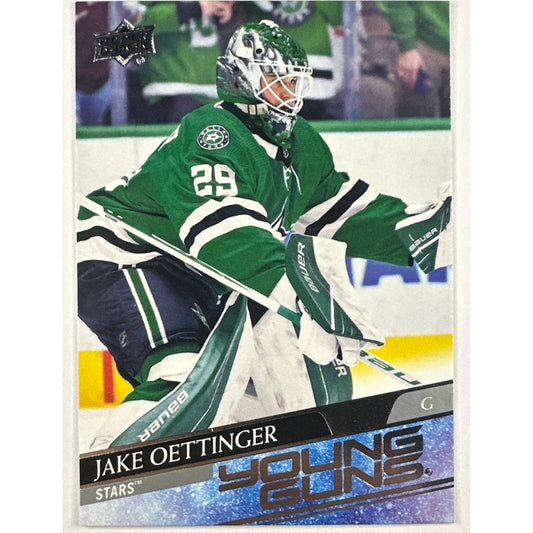 2020-21 Series 1 Jake Oettinger Young Guns | Local Legends Cards & Collectibles