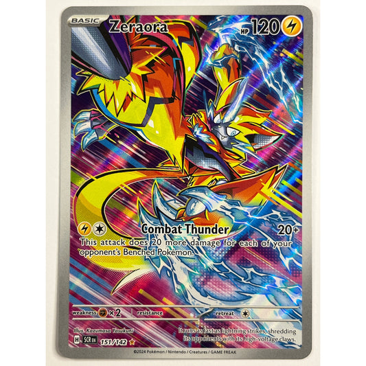 Zeraora Holo Illustration Rare 151/142