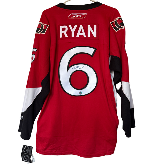 *SIGNED w/ Tags Reebok CCM NHL Bobby Ryan Ottawa Senators Home Jersey AJ Sports World XXL
