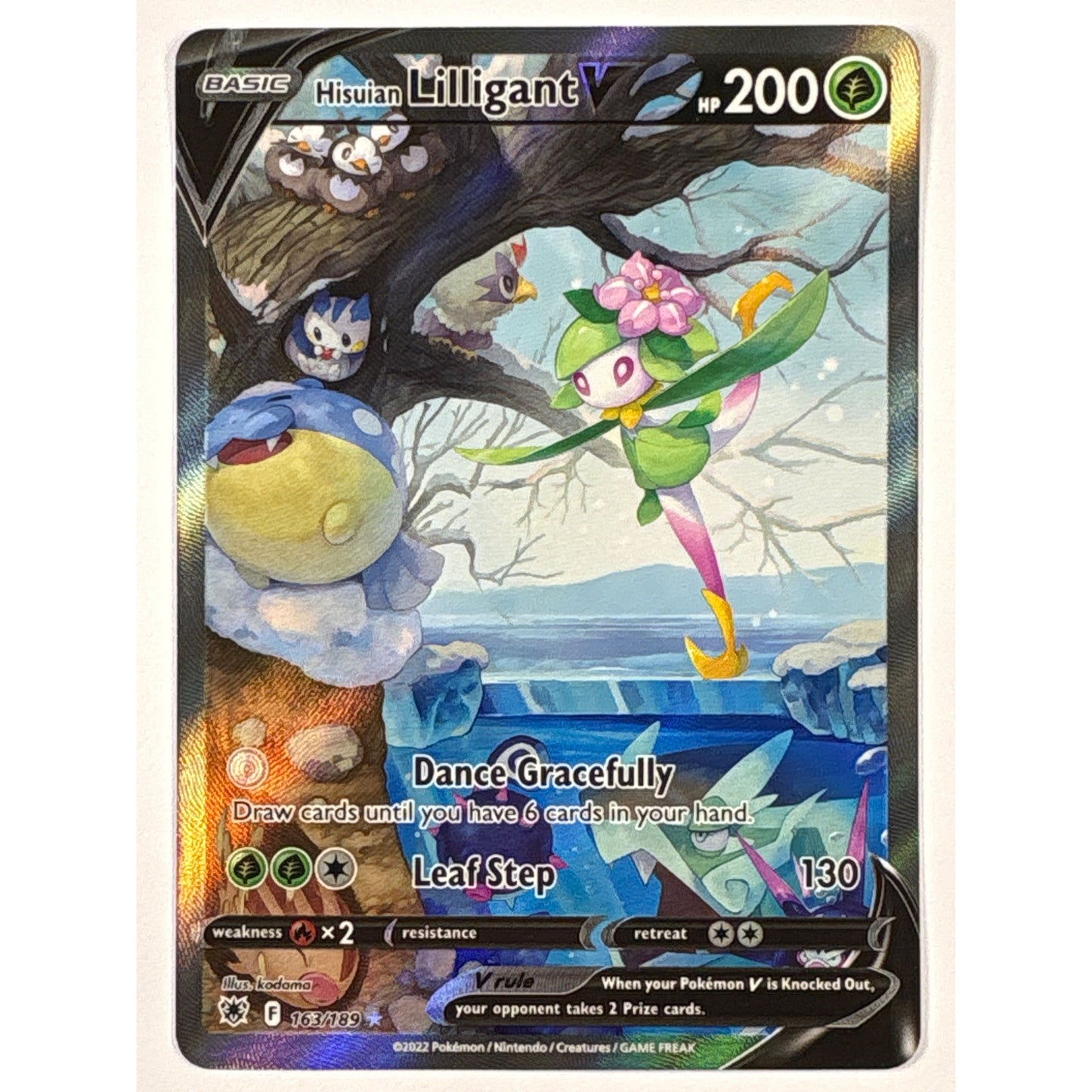 Hisuian Lilligant V Alt Art 163/189