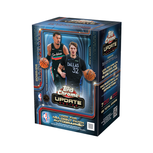 2025-26 Topps Chrome Update NBA Basketball Blaster Box