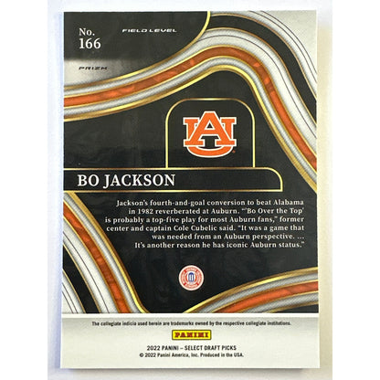 2022 Select Draft Picks Bo Jackson Field Level Red Velocity Prizm | Local Legends Cards & Collectibles